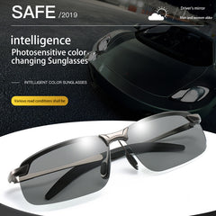 Men's 2-in-1 Polarized Daytime & Night Vision Sunglasses
