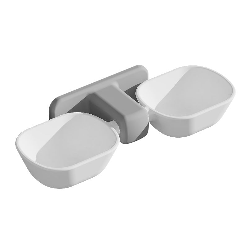 Elevated Cat Bowls Set Non-Spill Anti Vomiting Easy to Clean