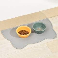 Thin Silicone Waterproof Pet Feeding Mat for Dogs & Cats