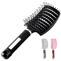 Professional Curved Detangling Comb for Fast Drying and Styling