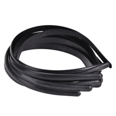 10pcs Plastic Hair Band No Teeth Solid Headband Hair Accessory