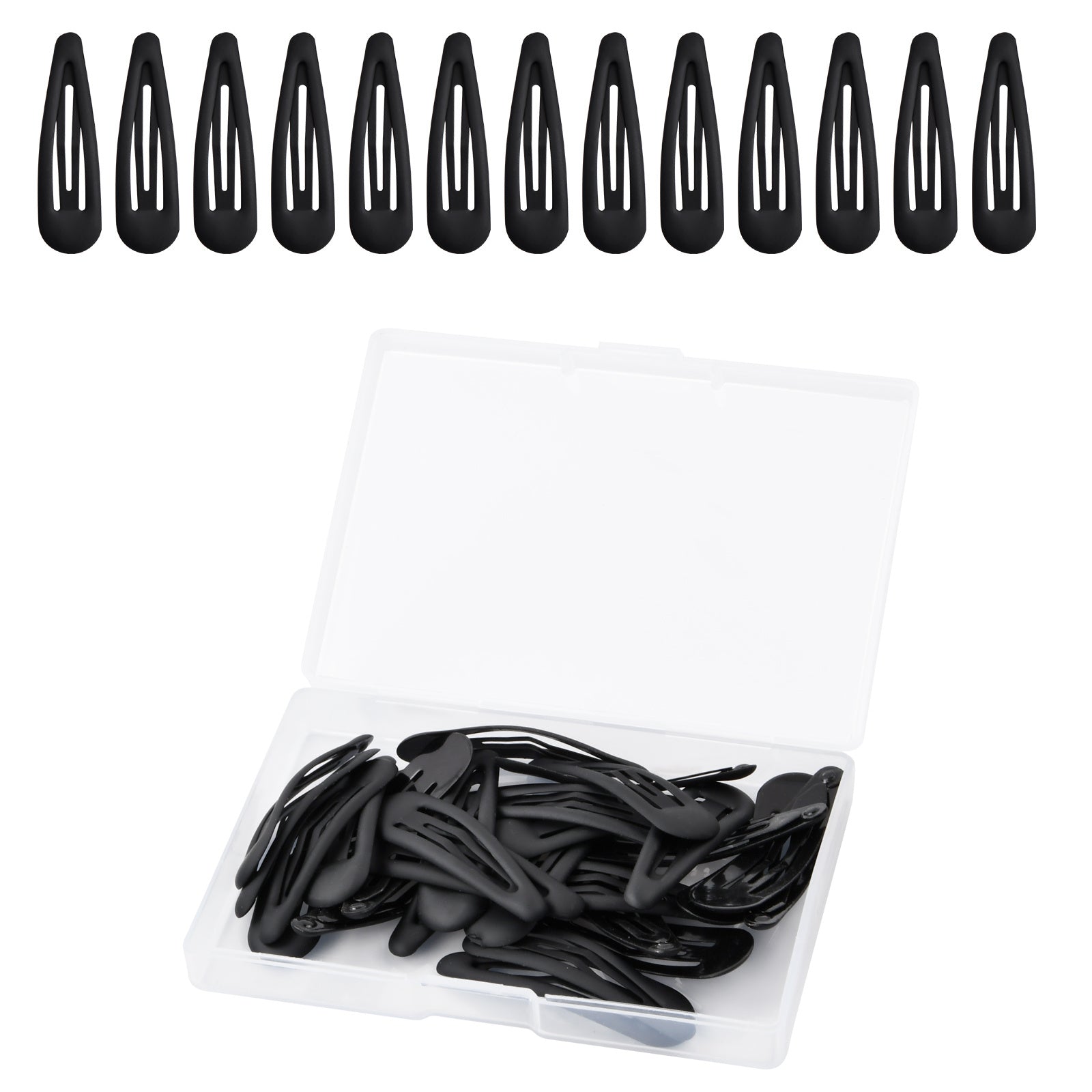 30pcs Large Metal Snap Hair Clips for Women Girls Hair Accessories