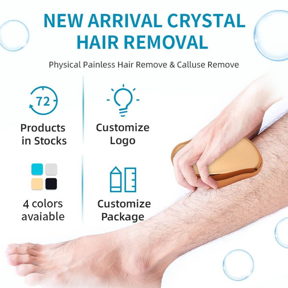 Crystal Hair Eraser For Women/Men - Painless Hair Removal Tool