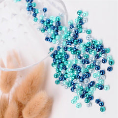 Carribean Mix Pearlized Glass Pearl Beads