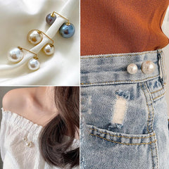 Trousers Waist Changing Brooch Set Anti-glare Buckle Pin