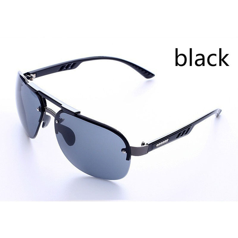 Rimless Polarized Personalised Sunglasses For Driving Fishing