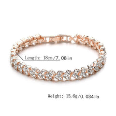 Men's Crystal Diamond Bracelet