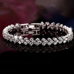 Men's Crystal Diamond Bracelet