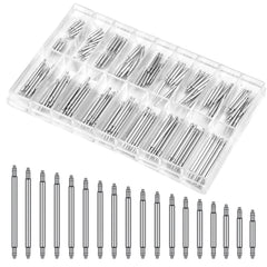 180Pcs Watch Strap Pins Spring Bar Steel Watch Band Pins Various Sizes