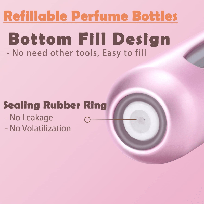 5ml Perfume Atomizer Portable Cosmetic Liquid Container Travel Aluminum Spray