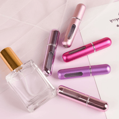5ml Perfume Atomizer Portable Cosmetic Liquid Container Travel Aluminum Spray