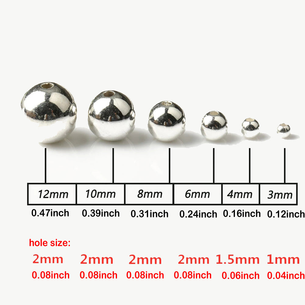 Golden Plated CCB Round Seed Spacer Beads for Jewelry Making DIY