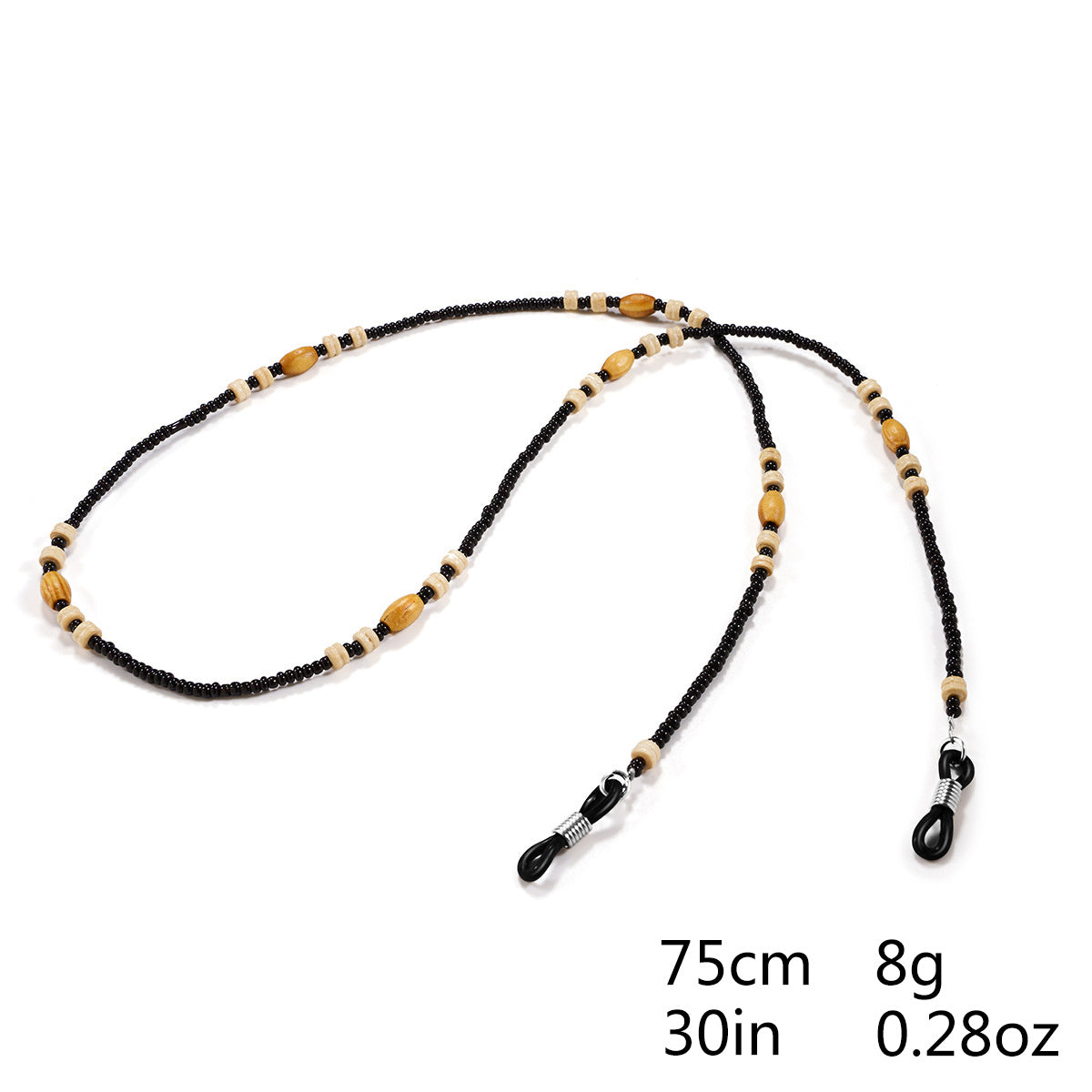 Wooden Beads Glasses Chain Retro Glasses Lanyard