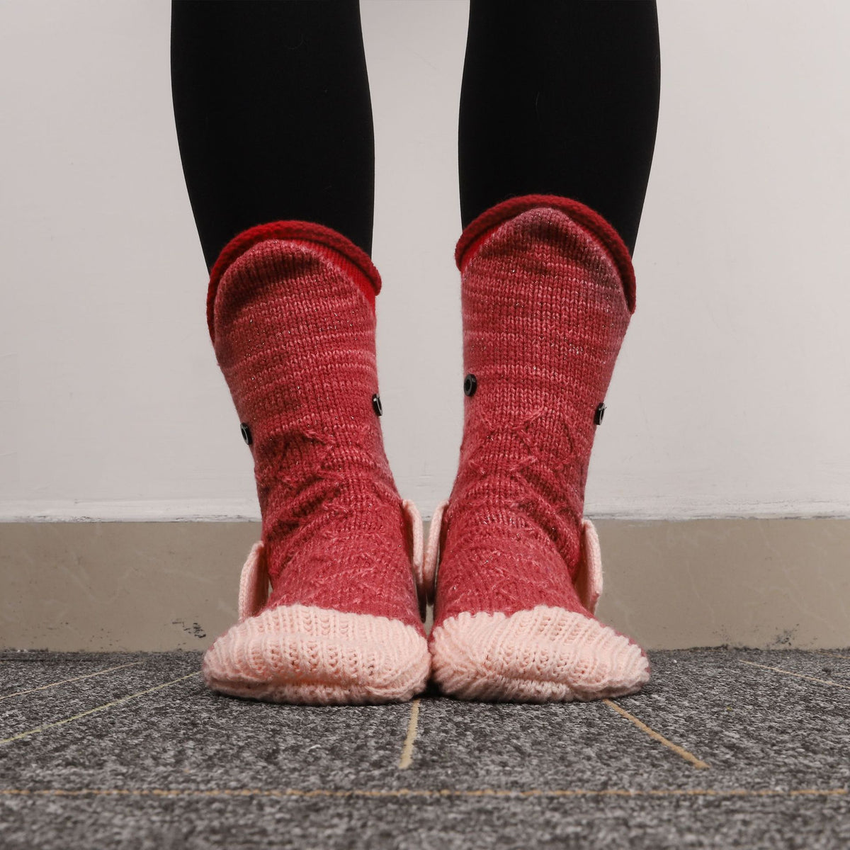 Kids Crocodile Socks Funny Winter Warm Socks For Boys And Girls