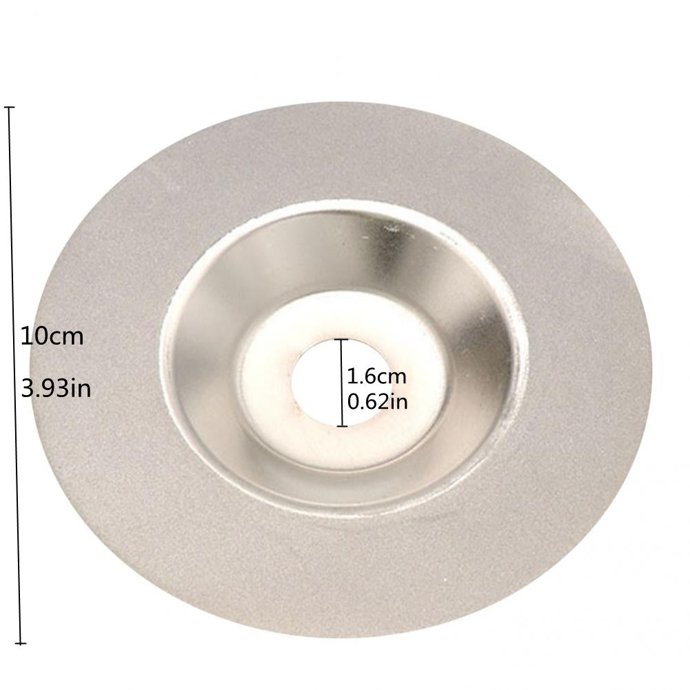 100mm Diamond Cut Off Discs Wheel Glass Cuttering Jewelry Rock Lapidary Saw Blad