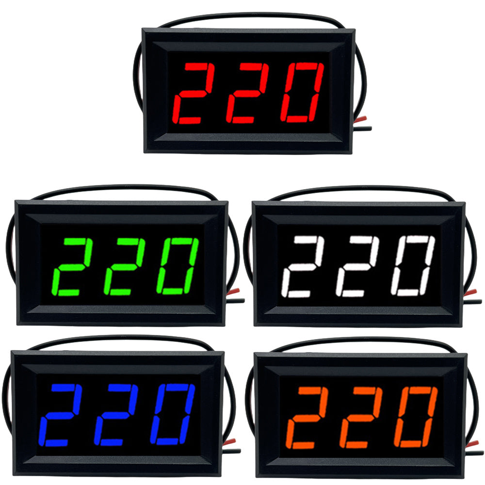 High Precision 70-500V Digital Voltmeter