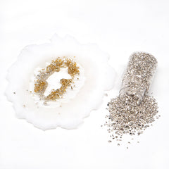 Metal Gravel Filler DIY Table Decoration Coaster Set