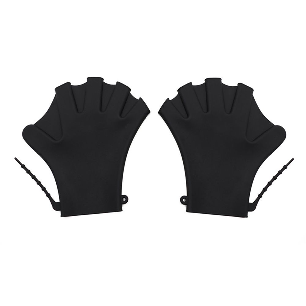 Adjustable Silicon Swimming Gloves for Beginners & Kids