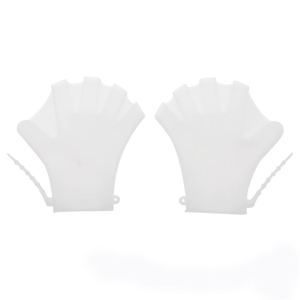 Adjustable Silicon Swimming Gloves for Beginners & Kids