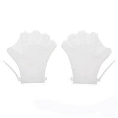 Adjustable Silicon Swimming Gloves for Beginners & Kids