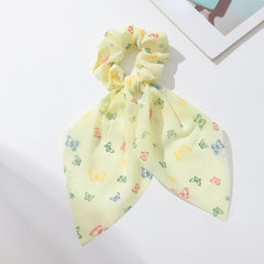 Butterfly Hair Scarf Scrunchie Soft Scrunchie for Women Girls