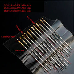 12pcs Sewing Needles Stainless Steel Darning Household Hand Tools
