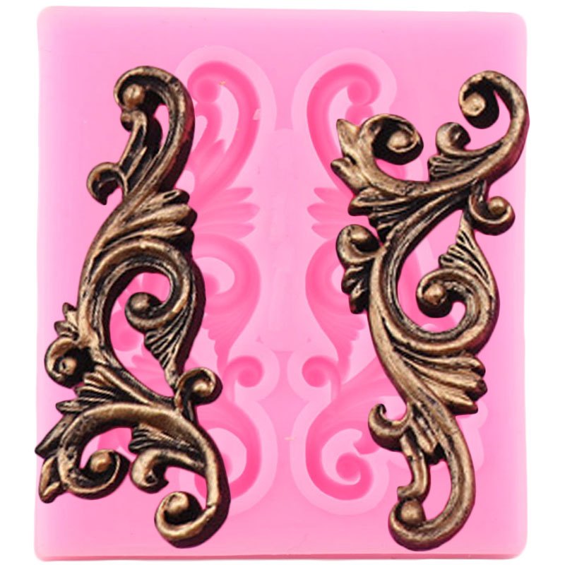 Embossed Lace Silicone Mold for Sugar Craft and Chocolate Fondant