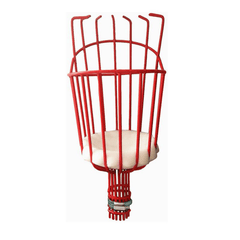 Fruit Picker Harvester Basket w/ Cushion to Prevent Bruising