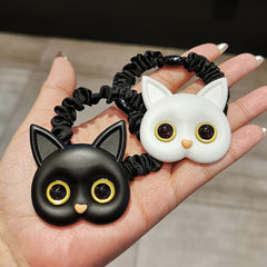 Cat Decor Scrunchies Hair Tie Hair Rope Elastic Hair Accessories