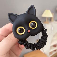 Cat Decor Scrunchies Hair Tie Hair Rope Elastic Hair Accessories