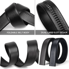 Men's Youth Belt Casual Automatic Buckle Wear Resistant Business Affairs Decorat