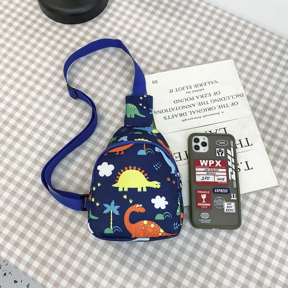 Kids Mini Crossbody Dinosaur Unicorn Nylon Chest Bag