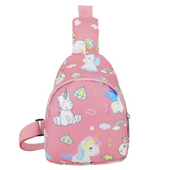 Kids Mini Crossbody Dinosaur Unicorn Nylon Chest Bag