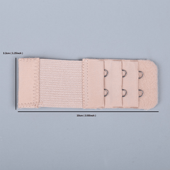 3 Pcs Bra Extenders 2 Hooks Stretchy Bra Band Women's Lin