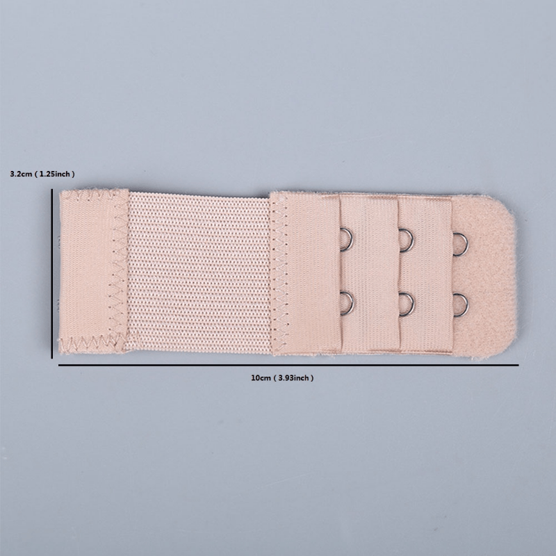 3 Pcs Bra Extenders 2 Hooks Stretchy Bra Band Women's Lin