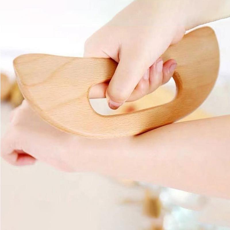 Wooden Gua Sha Tool Scraping Board for Massage Therapy