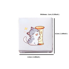 45pcs Cat Decorative Stickers for Diaries & School Supplies