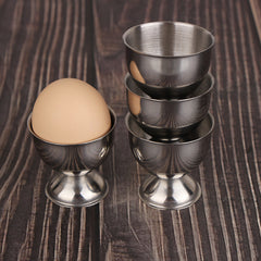 Stainless Steel Egg Cups Boiled Egg Stand Racks Holders