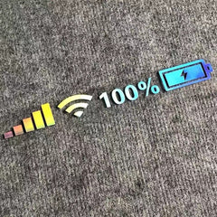 Colorful Reflective Wifi Level Stickers for Cars