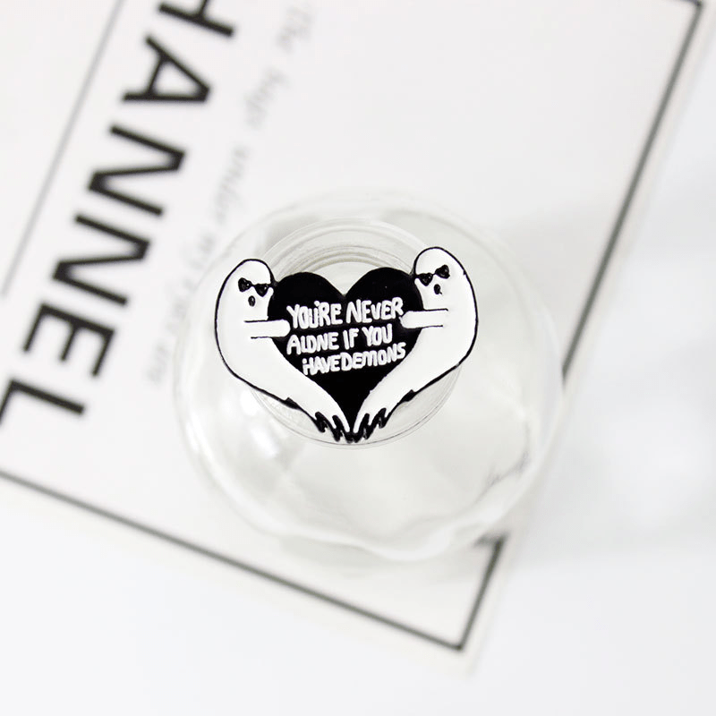 Creative Pop Enamel Pin Lapel Badges Brooch Funny Jewelry