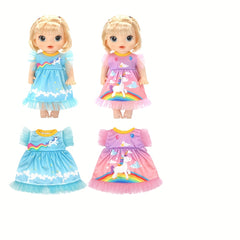 Doll Clothes & Sleeping Bag Set for 12 Inch Reinc