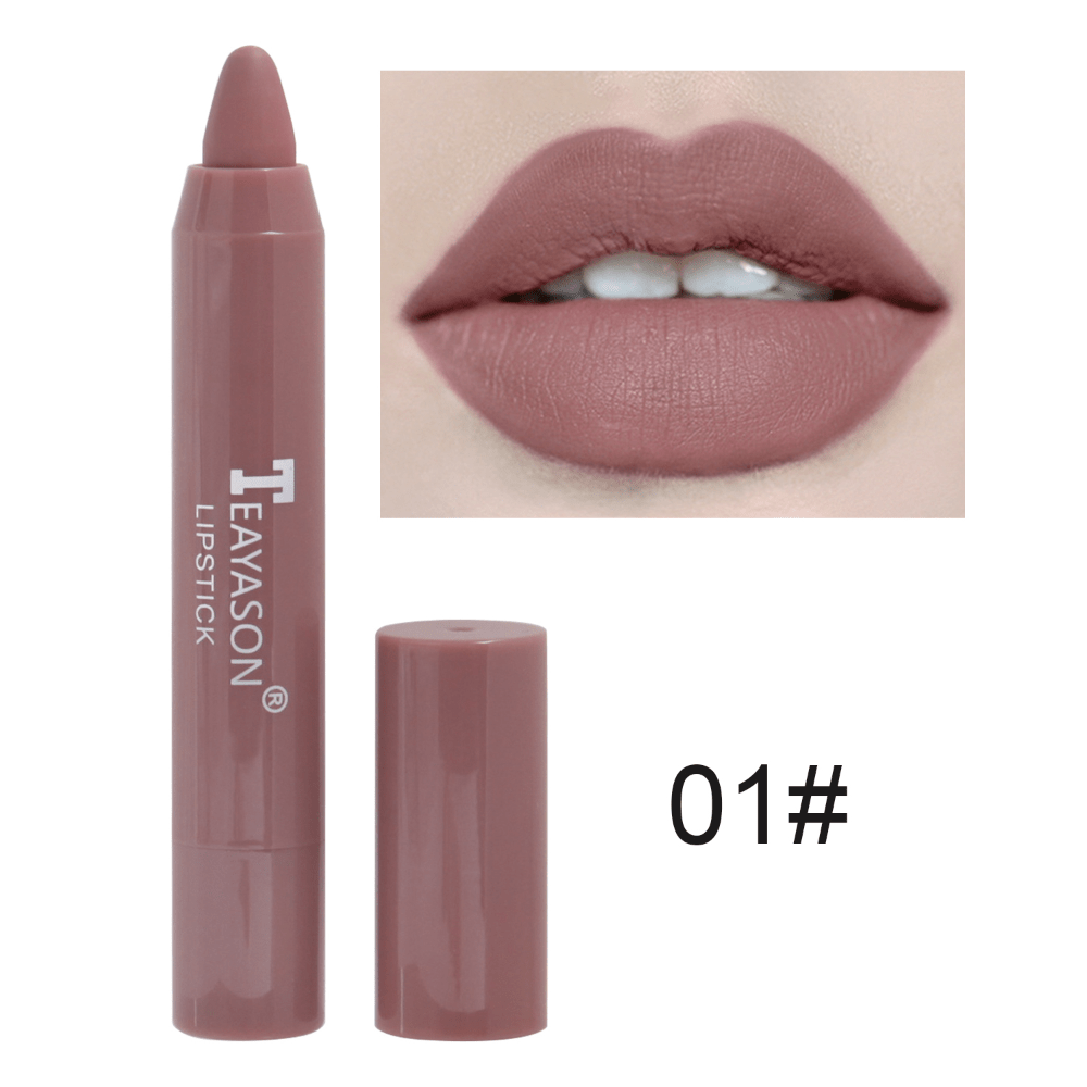 Matte Lipstick Long Lasting Velvet Smudge Proof Lip Liners Lip Primer