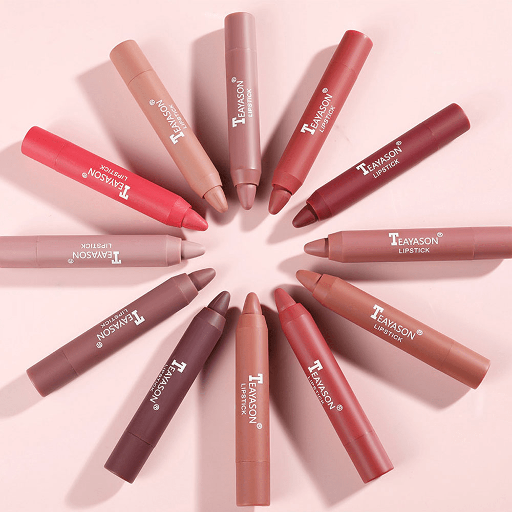 Matte Lipstick Long Lasting Velvet Smudge Proof Lip Liners Lip Primer