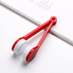 5pcs Eyeglass Cleaner Soft Brush Carrying Glasses Cleaning Brush Microfiber
