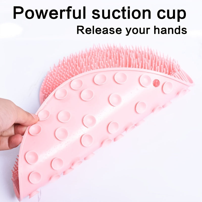 Non Slip Shower Foot Scrubber Massager with Exfoliation Cushion