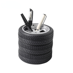 Unique Tire Model Pen Holder for Desk