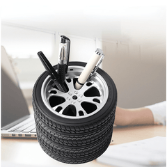 Unique Tire Model Pen Holder for Desk