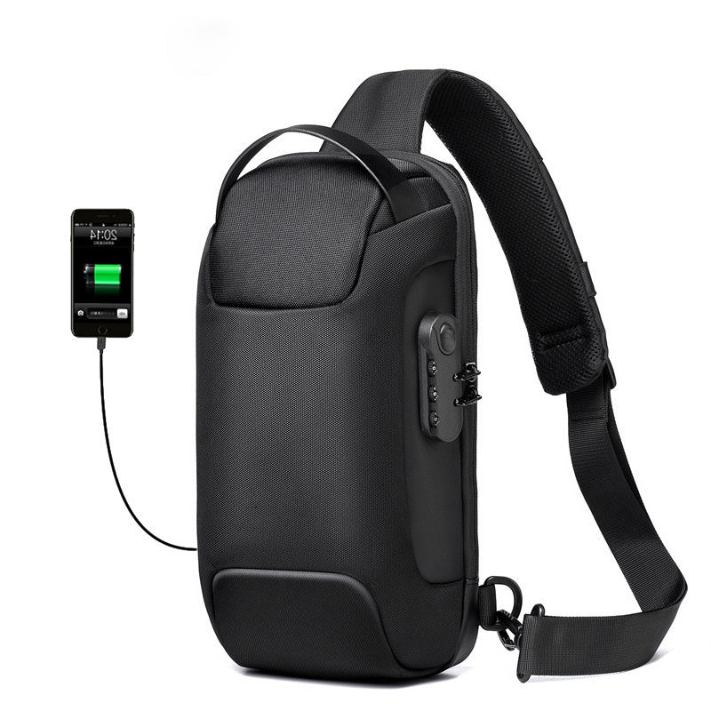 Waterproof Anti Theft Travel Messenger Chest Sling Bag