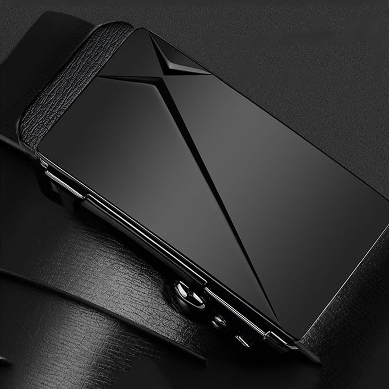 Men's Classic PU Leather Belt Waistband