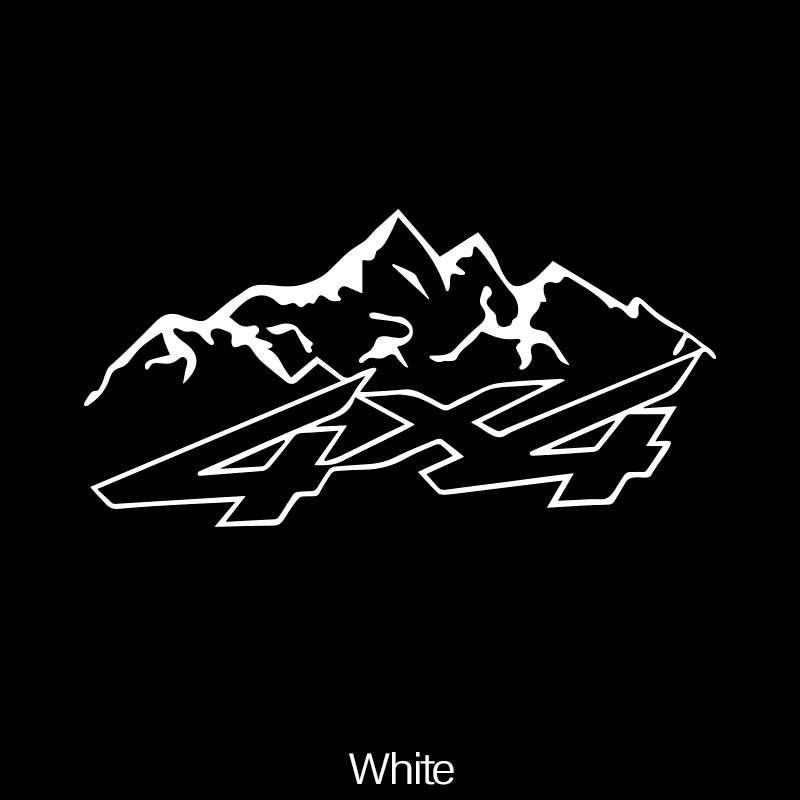 4X4 Mountain Offroad Car Stickers Bumper Waterproof Decal Auto Accessories